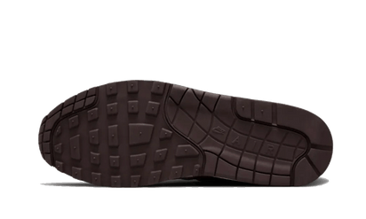 Buty Nike Air Max 1 Patta Rush Maroon - widok z przodu - Rozmiary EU