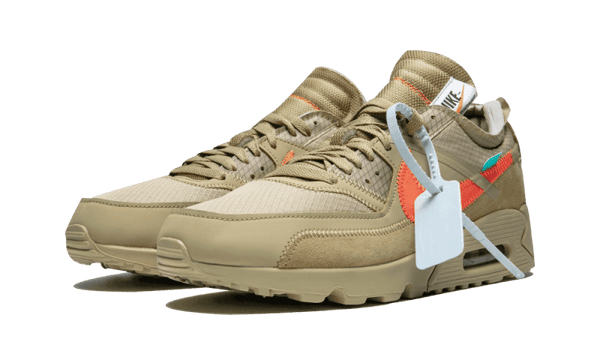 Air Max 90 Off-White Desert Ore - Kup oryginalne Air Max 90 Off-White Desert Ore AA7293-200 - widok z drugiego boku - Sneakersy
