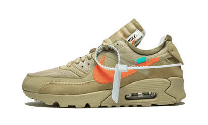 Nike Air Max 90 Off-White Desert Ore biało-pomarańczowy - widok główny z boku | Saturaise.com