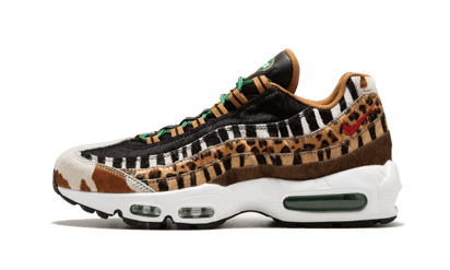 Nike Air Max 95 Atmos Animal Pack (2018) czarny-czerwony - widok główny z boku | Saturaise.com