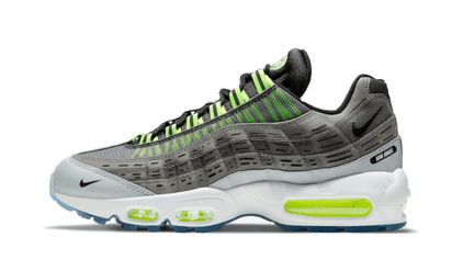 Nike Air Max 95 Kim Jones Black Volt żółto-czarny - widok główny z boku | Saturaise.com