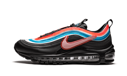 Nike Air Max 97 Neon Seoul czarny-biały - widok główny z boku | Saturaise.com