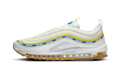 Nike Air Max 97 Undefeated UCLA biały-czerwony - widok główny z boku | Saturaise.com