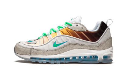 Nike Nike Air Max 98 La Mezcla biały-niebieski - widok główny z boku | Saturaise.com