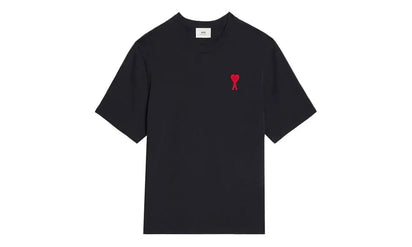 Ami Paris Ami Paris Tonal Ami De Coeur S/S T-shirt Black czarny - widok główny z boku | Saturaise.com