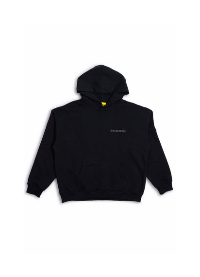 Mizuri Fear Of Cops Hoodie Black - widok z drugiego boku - Premium Quality