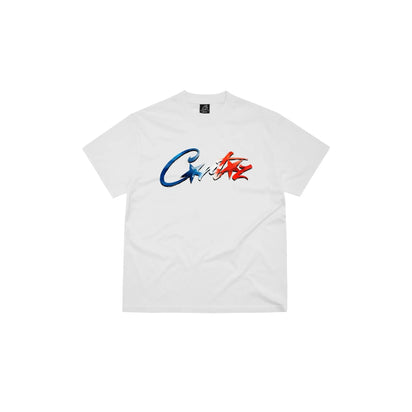 Corteiz Corteiz Francais Allstarz Tee White biały - widok główny z boku | Saturaise.com