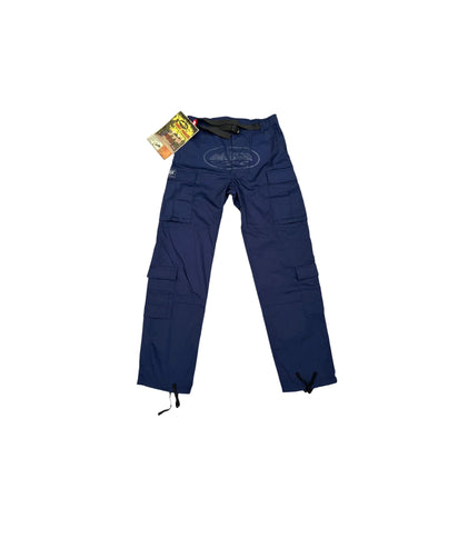 Corteiz Corteiz Guerillaz Cargo Pants Navy granatowy - widok główny z boku | Saturaise.com