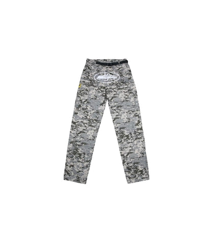 Bape Corteiz Guerillaz Cargos Digital Camo - widok główny z boku - Streetwear