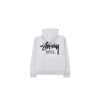 Stussy Stussy Seoul Chapter Hoodie Ash Grey - widok główny z boku - Streetwear