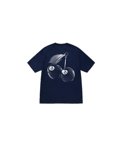 Stussy Stussy Cherries Tee Navy - widok główny z boku - Streetwear