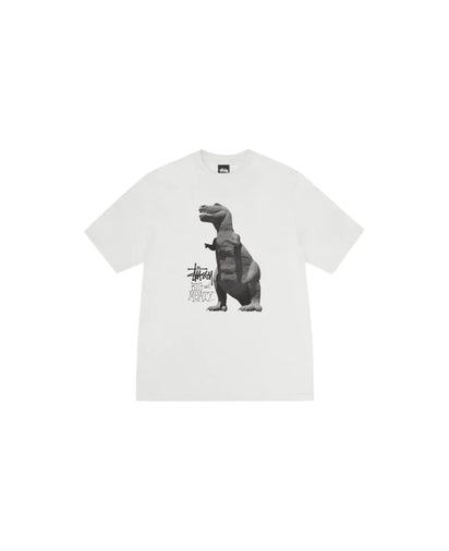 Stussy Stussy Big & Meaty Pigment Dyed Tee Natural - widok główny z boku - Streetwear