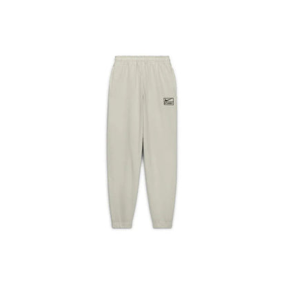 Nike Nike x Stussy Washed Fleece Pants Light Bone - widok główny z boku - Streetwear