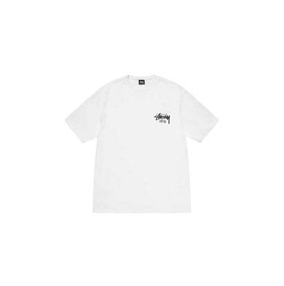 Stussy Paris Tee White - widok z drugiego boku - Premium Quality