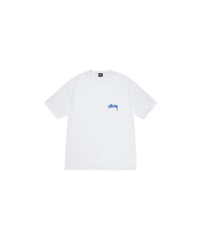 Stussy Shells Tee White - widok z drugiego boku - Premium Quality