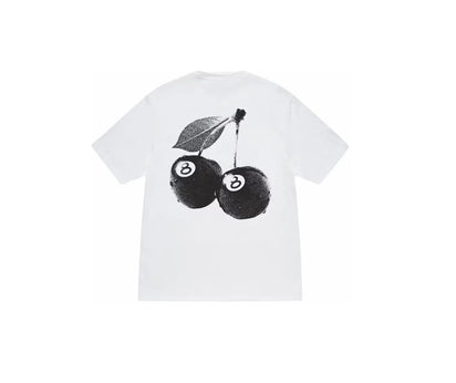 Stussy Stussy Cherries Tee White - widok główny z boku - Streetwear