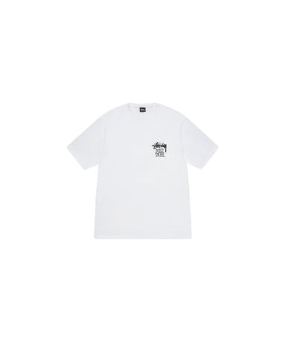 Stussy Welder Tee White - widok z drugiego boku - Premium Quality