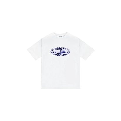 Trapstar Trapstar Diamond Tee White - widok główny z boku - Streetwear