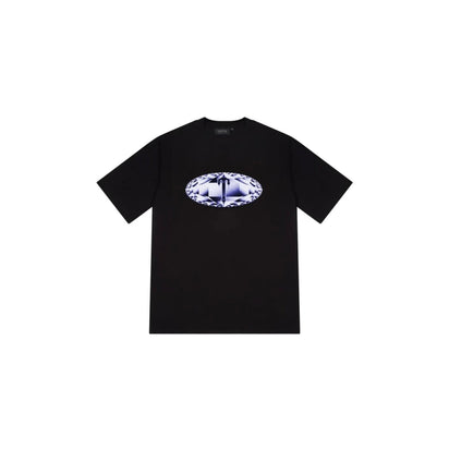 Trapstar Trapstar Diamond Tee Black - widok główny z boku - Streetwear