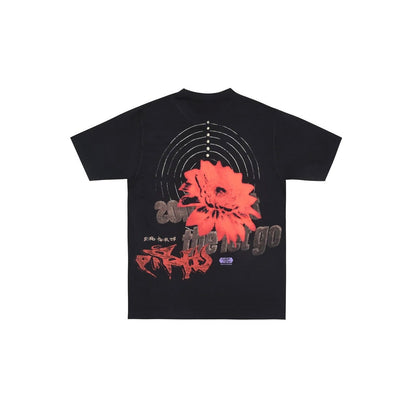 Travis Scott Travis Scott Delresto Tee Black - widok główny z boku - Streetwear