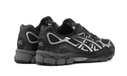 Buty Asics GEL-NYC Black Graphite Grey - widok z przodu - Rozmiary EU
