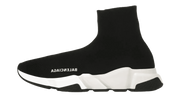 Balenciaga Speed Trainer Black White (2021) czarny-biały - widok główny z boku | Saturaise.com