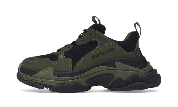 Triple S Dark Green Black