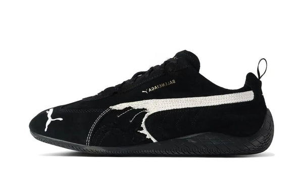 Balenciaga x Puma Speedcat Suede Distressed Black White