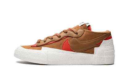 Nike Blazer Low Sacai British Tan multi-color - widok główny z boku | Saturaise.com