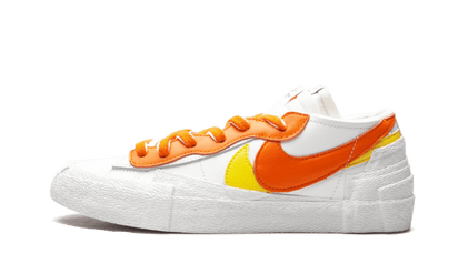 Nike Blazer Low Sacai White Magma Orange multi-color - widok główny z boku | Saturaise.com