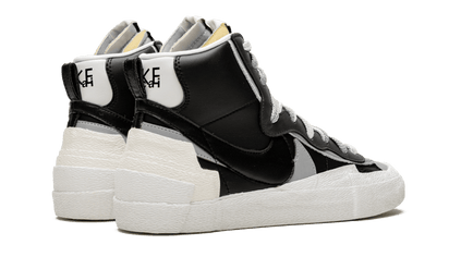 Buty Nike Blazer Mid Sacai Black Grey - widok z przodu - Rozmiary EU