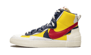Nike Blazer Mid Sacai Snow Beach granatowo-biały - widok główny z boku | Saturaise.com