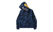 Bluza rozpinana BAPE Color Camo Shark Navy - zdjęcie 2