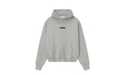 Bluza z Kapturem Fear of God Essentials Fleece Hoodie Concrete Heather Ss25 - zdjęcie 2