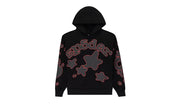Bluza z kapturem Sp5der Beluga Outline Hoodie Black