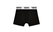 bokserki męskie 3-pack Trapstar Black With White Waistband - zdjęcie 2