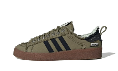 Adidas Adidas Campus 80s Song for the Mute Olive czarny-zielony - widok główny z boku | Saturaise.com