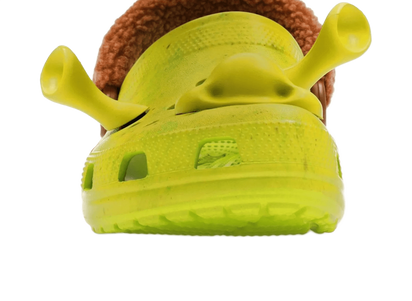 100% Oryginalne The Shrek x Crocs Classic Clog Lime Punch - widok z tyłu - 1025.00 PLN
