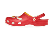 New Balance Classic Clog McDonald's biały-czerwony - widok główny z boku | Saturaise.com