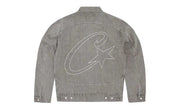 Corteiz C-Star Denim Trucker Jacket Grey - widok z drugiego boku - Premium Quality