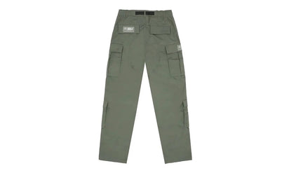 Corteiz Guerillaz Cargo Pants Tonal Khaki - widok z drugiego boku - Premium Quality