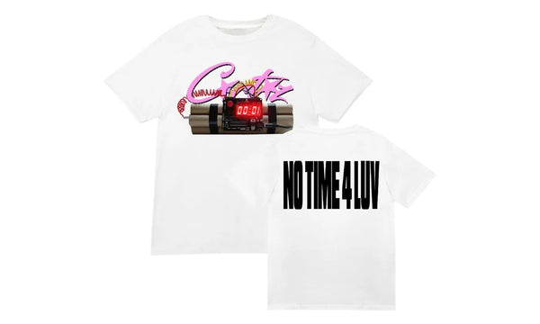 Corteiz No Time 4 Luv Tee White