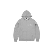 Kup oryginalne Corteiz Island Puff Print Zip Hoodie Washed Heather Grey CORT-CIPPZH-HEATHERGREY - widok z drugiego boku - Sne