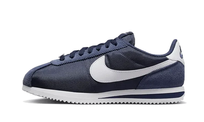Nike Nike Cortez Nylon Midnight Navy White czarno-szary - widok główny z boku | Saturaise.com