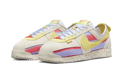 Kup oryginalne Nike Cortez Union Lemon Frost - widok z drugiego boku - Sneakersy