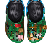 Kup oryginalne Crocs Classic Clog Minecraft Dark Forest 210829-90H - widok z drugiego boku - Sneakersy