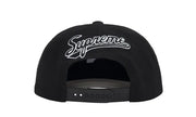 Czapka z daszkiem Supreme World Famous S Logo 6-Panel Black - zdjęcie 2