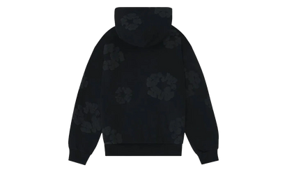 Kup oryginalne Denim Tears Cotton Wreath Hoodie Black Monochrome DT-DTCWHB-BLACKMONOCHROME - widok z drugiego boku - Sneakers