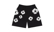 Denim Tears The Cotton Wreath Shorts Black - zdjęcie 2