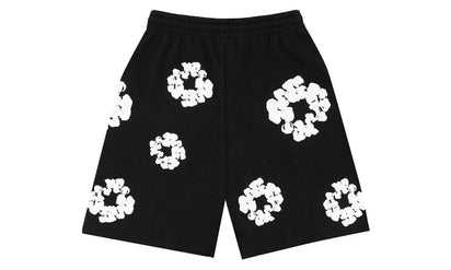 Kup oryginalne Denim Tears The Cotton Wreath Shorts Black DT-DTTCWS-BLACK - widok z drugiego boku - Sneakersy